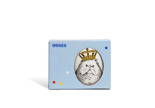 фото 2 - Чашка "Кот в короне" ORNER