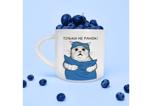 фото 4 - Чашка "Кот с подушкой" ORNER