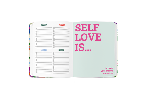 зображення 10 - Блокнот для планування  "I HAVE A BRAVE PLAN" квіти бежевий  ORNER