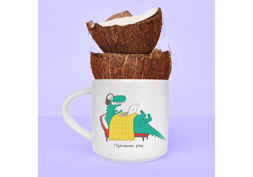 фото 4 - Чашка "Рекс Работник года" ORNER