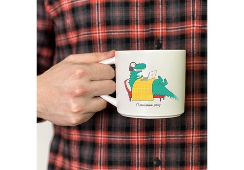 фото 5 - Чашка "Рекс Работник года" ORNER