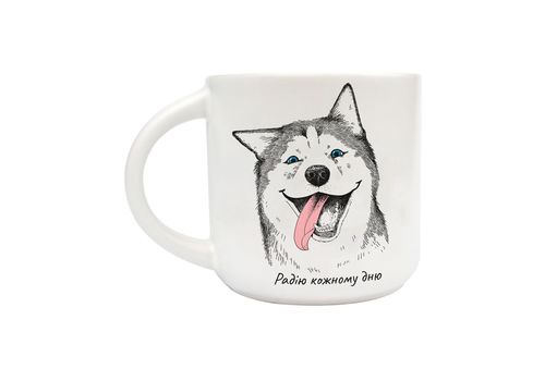 фото 1 - Чашка "Счастливый хаски" ORNER