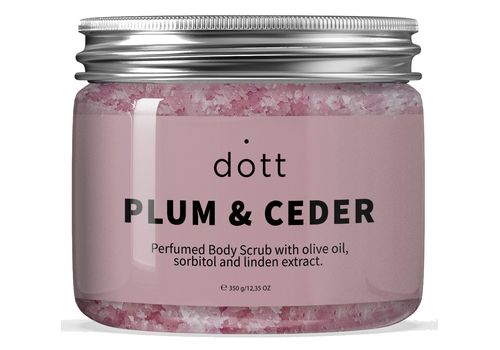 зображення 2 - Парфумований скраб для тіла з олією оливки, сорбітолом та екстрактом липи  PLUM & CEDAR