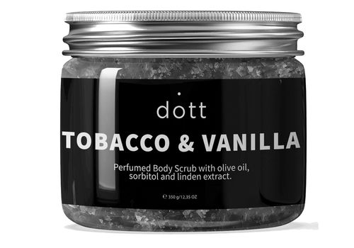 зображення 2 - Парфумований скраб для тіла з олією оливки, сорбітолом та екстрактом липи  TOBACCO & VANILLA