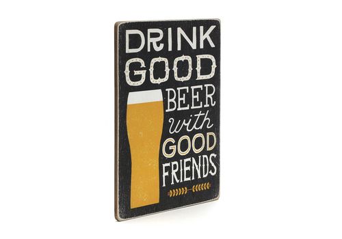 фото 5 - Постер "Drink Good Beer" Wood Posters