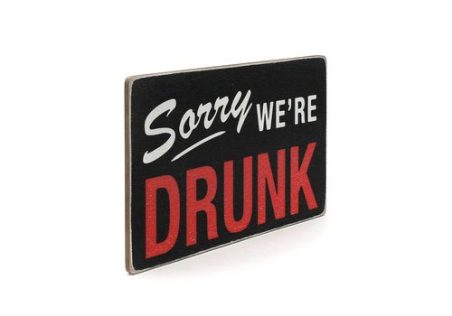фото 5 - Постер Sorry we're Drunk