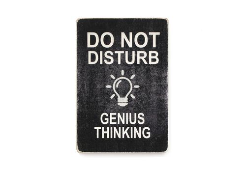 фото 1 - Постер D.N.D. Genius thinking