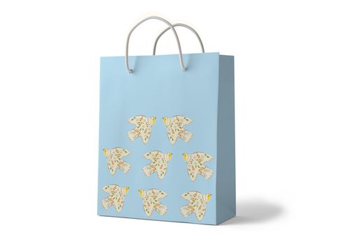 фото 2 - Пакет "Птахи" 35*25*9 см Papadesign