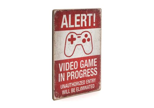 зображення 5 - Постер ALERT Video Game in progress Wood Posters