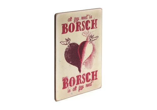 фото 3 - Постер All you need is BORSCH (Kramar) Wood Posters