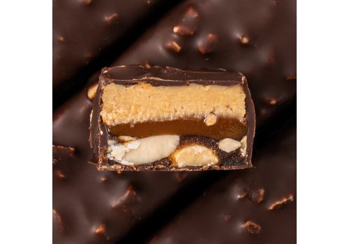 зображення 4 - Батончик у шоколадній глазурі "Peanut+caramel" Fizi