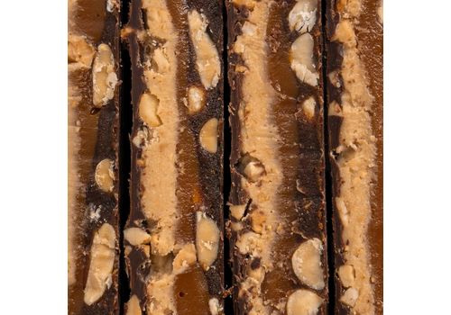 зображення 5 - Батончик у шоколадній глазурі "Peanut+caramel" Fizi