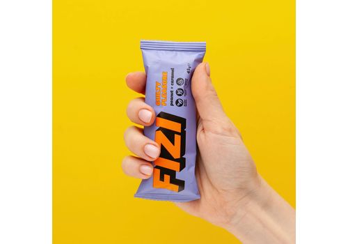 зображення 7 - Батончик у шоколадній глазурі "Peanut+caramel" Fizi
