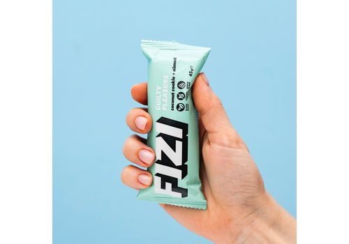 зображення 8 - Батончик у шоколадній глазурі "Coconut cookie + almond" Fizi