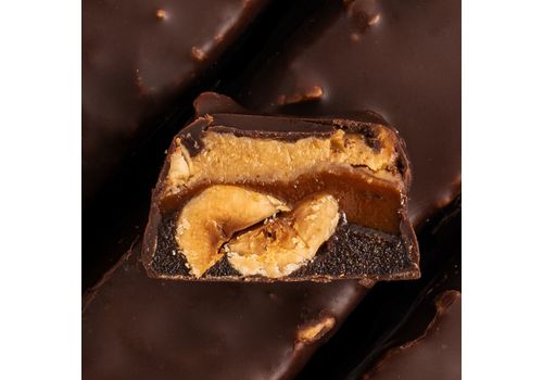 зображення 4 - Батончик у шоколадній глазурі "Hazelnut + caramel" Fizi