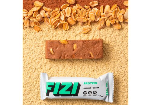 зображення 7 - Батончик протеїновий "Peanut+cacao" Fizi