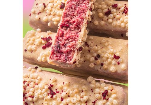 фото 7 - Батончик в белом шоколаде "Cherry + Cookie dough" Fizi