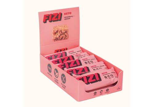 зображення 3 - Батончик Кето "Strawberry + Almond" Fizi