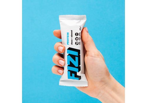 фото 7 - Батончик протеиновый в шоколадной глазури "Choco+Almond" Fizi