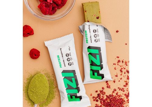 зображення 2 - Батончик протеїновий ''Matcha + Raspberry'' Fizi