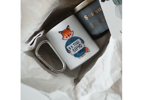 зображення 2 - Металева емальована чашка "Я в тебе вірю" Stella Sun Studio