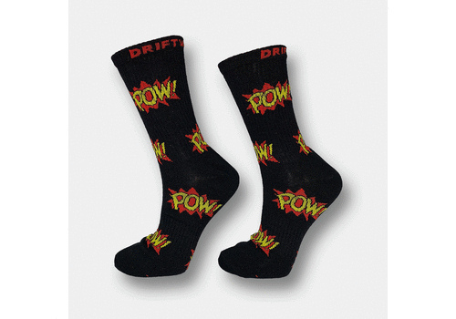 зображення 1 - Шкарпетки Driftwood Socks "POW black" чорні