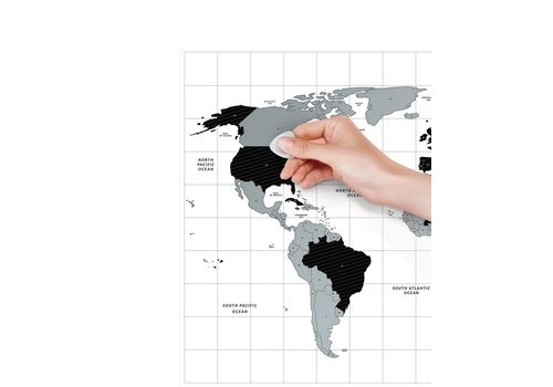 фото 15 - Скретч карта мира 1DEA.me Travel Map Flags World (англ) (тубус60*80cм)