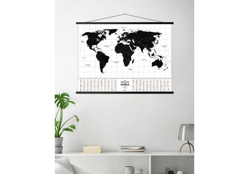 фото 19 - Скретч карта мира 1DEA.me Travel Map Flags World (англ) (тубус60*80cм)