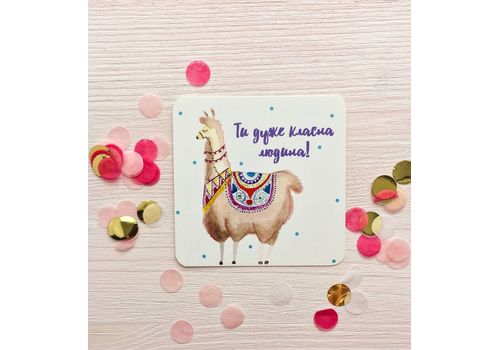зображення 1 - Міні листівка Egi-Egi Cards "Лама"