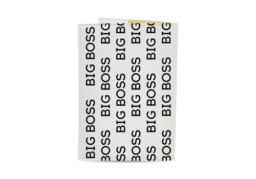фото 2 - Обложка на паспорт Экокожа - Big Boss  13,5 х 9,5 см Just cover