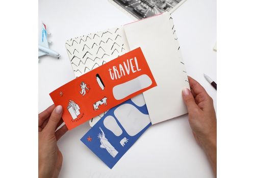 зображення 10 - Блокнот для подорожей "Travel Book" білий