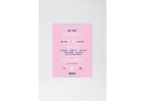зображення 3 - Sticker book pink Orner Store  11х15