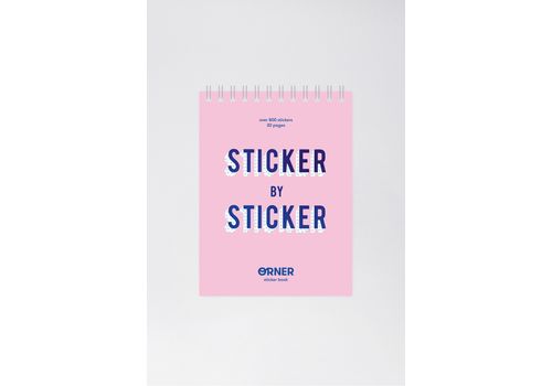 фото 1 - Sticker book pink Orner Store 11х15