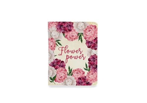 фото 1 - Обложка на ID-паспорт "FlowerPower" 7,5 х 9,5 см Just cover
