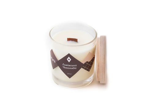 зображення 2 - Свічка соєва Львівська Чоколяда Turbota Candles