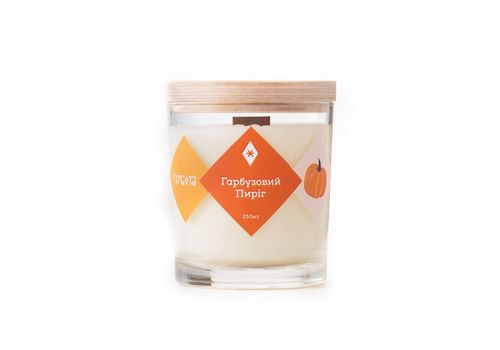 фото 1 - Свічка Гарбузовийпиріг 250 мл Turbota Candles