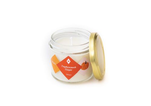 фото 2 - Свічка міні Гарбузовий пиріг 130 мл Turbota Candles