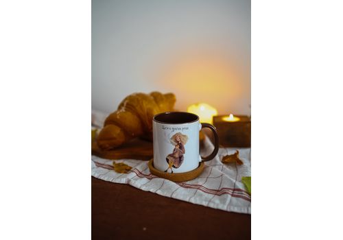 фото 1 - Керамическая чашка "Щастя в простих речах" Stella Sun Studio