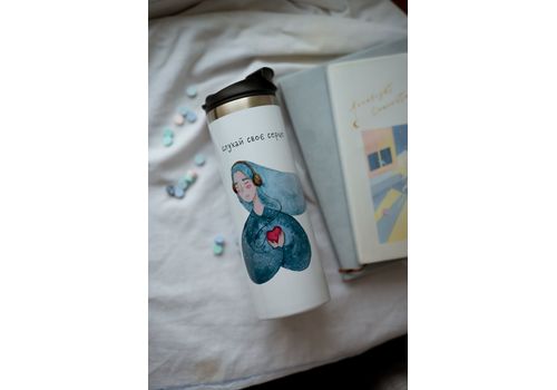 фото 1 - Термочашка "Слухай своє серце" Stella Sun Studio