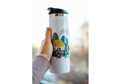 зображення 2 - Термочашка "Українська хатина" Stella Sun Studio