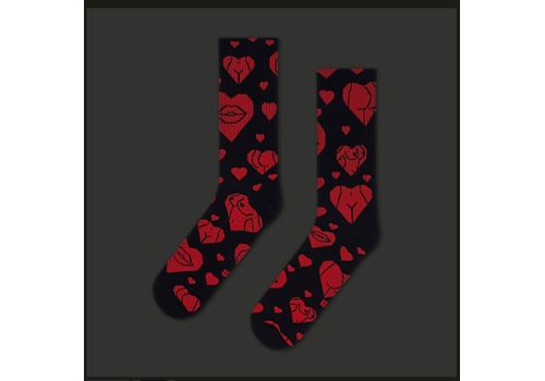 фото 1 - Носки Збочені сердечка ЦЕХ