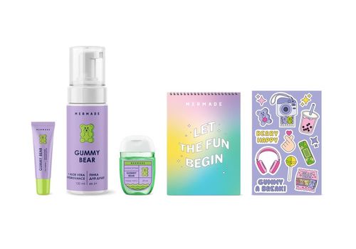 зображення 2 - Подарунковий набір -рюкзачок MERMADE Beary cool gift-pack