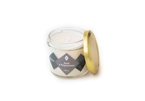 фото 2 - Свічка міні Дощ в карпатах 130 мл Turbota Candles