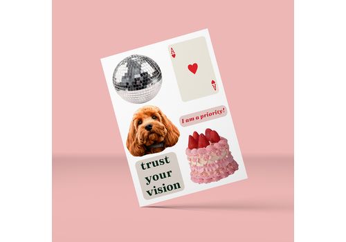 зображення 2 - Обємні Стікери i am a priority COBART