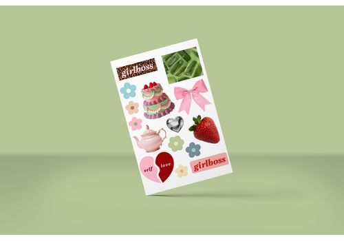 зображення 5 - Обємні Стікери Girlboss COBART