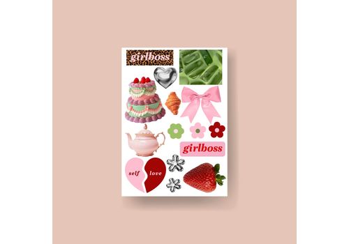 зображення 6 - Обємні Стікери Girlboss COBART