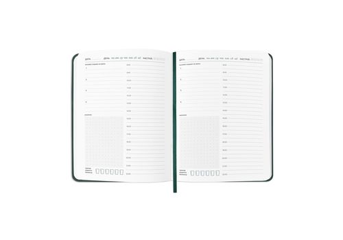 фото 7 - Планер-дневник "Планер серьезного человека" темно-зеленый ORNER