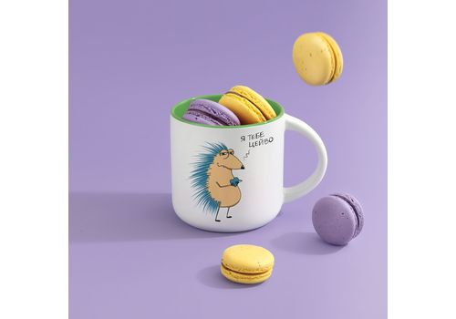 фото 2 - Чашка с Ежом Я тебе цейво Gifty