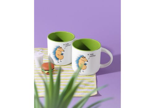 фото 4 - Чашка с Ежом Я тебе цейво Gifty