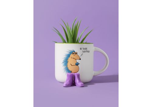 фото 6 - Чашка с Ежом Я тебе цейво Gifty